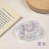 High-End Portable No-Twist Cap Contact Lens Case for Multi-Pair Storage with Double Compartments
