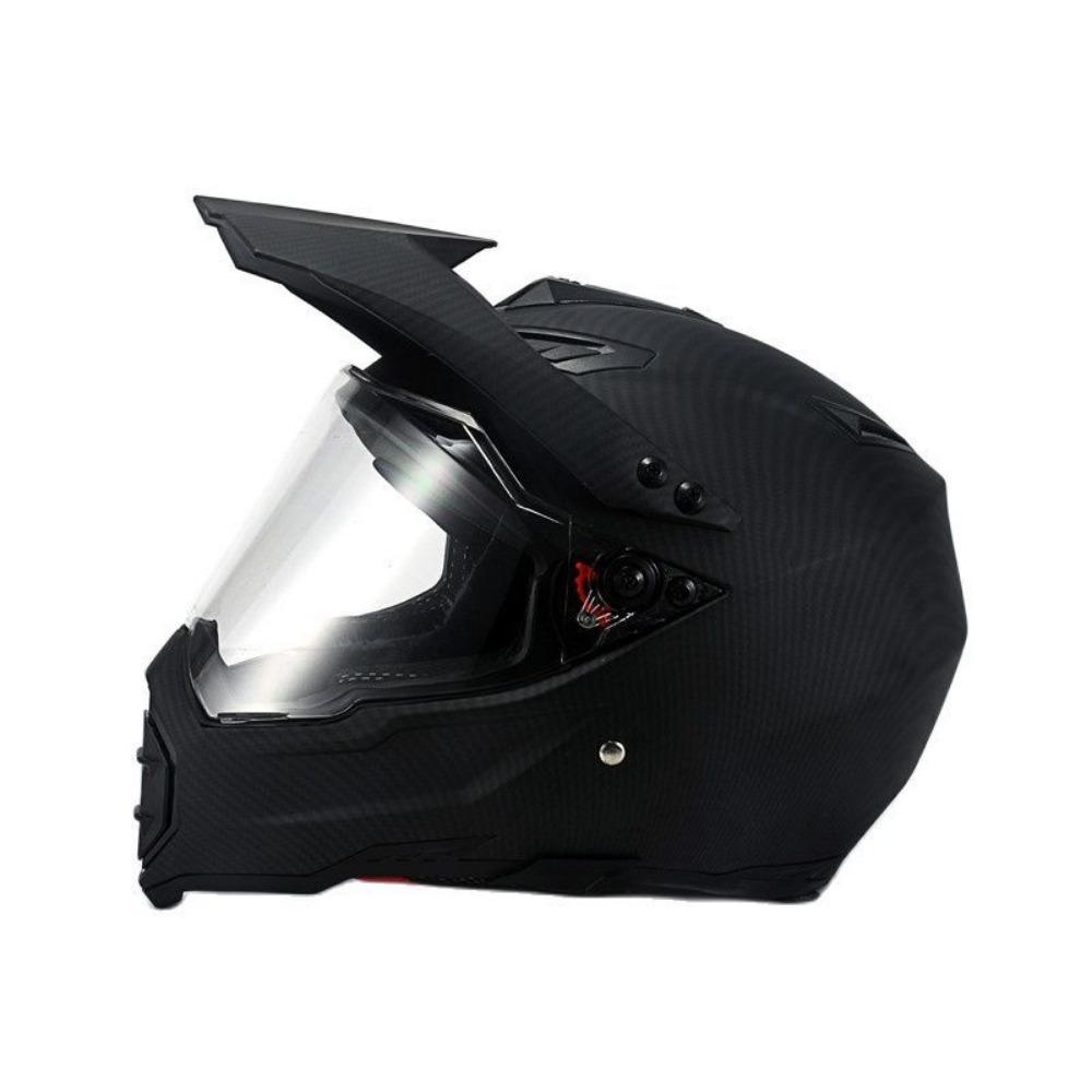 Casca vehicul electric cu baterie off-road de autostradă pentru bărbați și femei, cască de tensiune cu acoperire completă, cască de siguranță, cască integrală