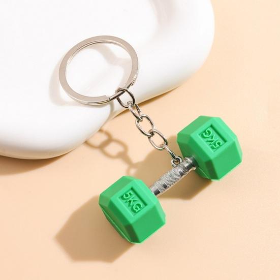 Sleutelhanger Hanger Kleine Halter Bedeltje Sportschool Sleutelhanger Oefenapparatuur Sleutelhouder Sportliefhebbers Fitness Tas Accessoires