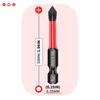 PH2 Magnetic Anti-Slip Phillips Screwdriver Bit Set, 25-150mm, High Hardness Electric Screwdriver Heads