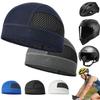 Summer Mesh Thin Vents Beanie Cap Bonnet for Men Sweat Absorbent Skull Cap Under Helmet Moisture Wicking Cycling Cap for Rider