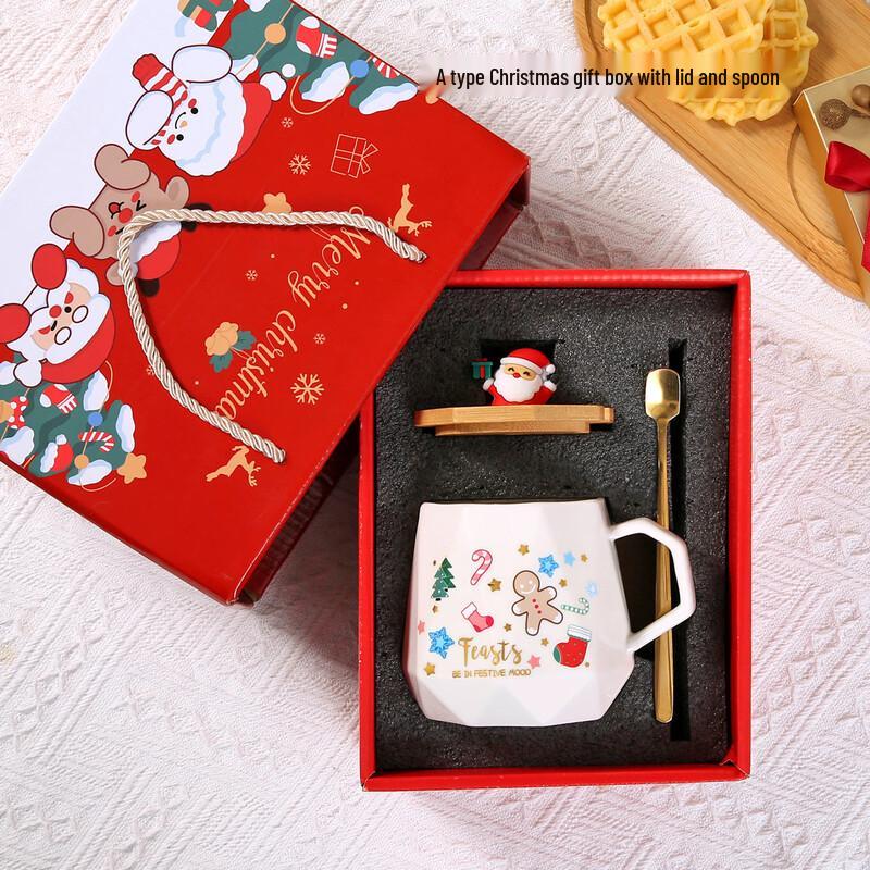 WJ Christmas Cartoon Ceramic Mug