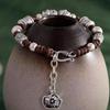 Handmade Double-Sided Buddha Bracelet: Versatile Retro Ethnic Style for Men & Women