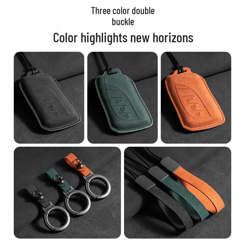 Lexus ES200/ES300h/RX300/RX350h/NX200 Suede Key Cover (3 Colors)