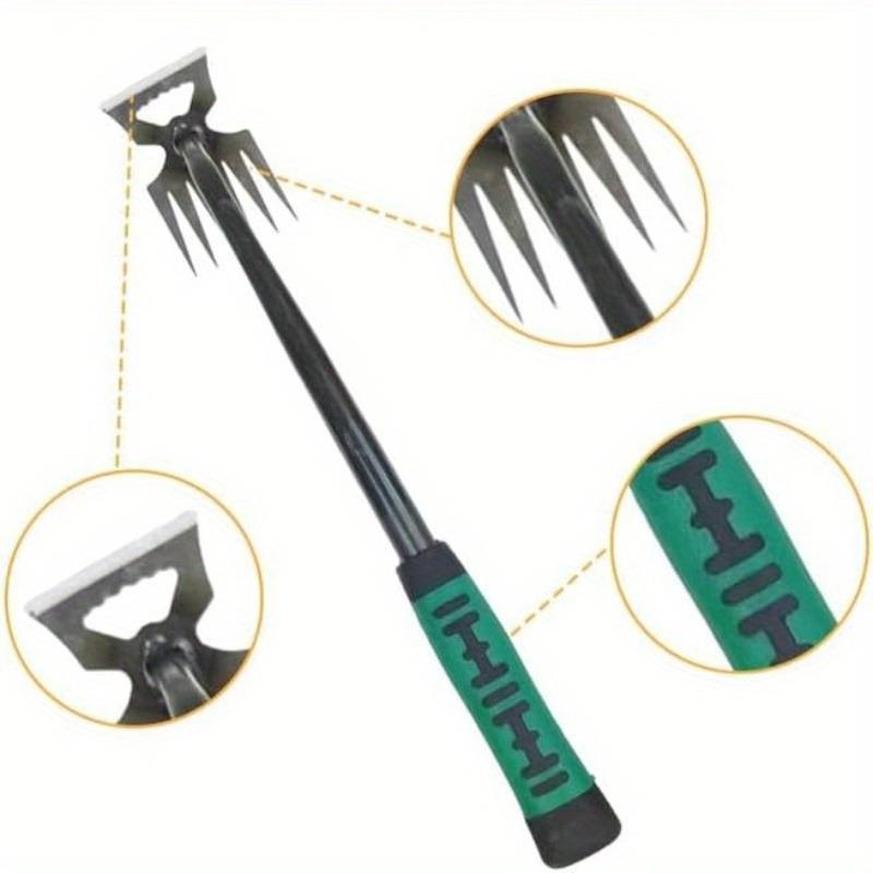 New Garden Weeding Tool: Durable Manganese Steel Manual Weeder for Root Removal In Courtyards and Gardens