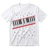 Michael Jackson Piano Beat It Graphic T shirt Mtv Retro Hipster a Perfect Gift