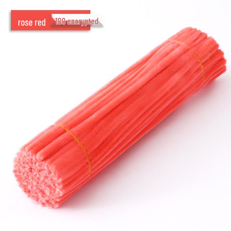 8MM Dense Fluff Pipe Cleaners: High-End Handmade DIY Art Supplies Kit for Crafting