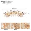 Fashion Crystal Pearl Hairpin Hair Clips For Women Luxury Rhinestones Hair Comb Bride Wedding Hair Accessory Crystal Headwear