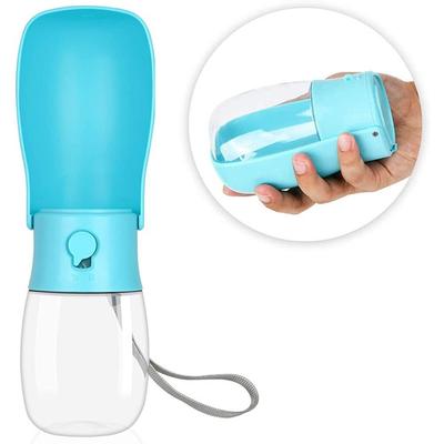 Pet Supplies 300ml Pet Dog Water Bottle Portable Leakproof Pet Walking Feeder Foldable Pet Water Dispenser Kitten