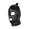 Sex toys head cover face with exposed eyes and mouth mask harness-shaped head cover wig mask sex toys