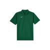 Polo de Manga Corta Suave de Moda Dri-Fit para Hombre tops Verde Cañón IB8831-341