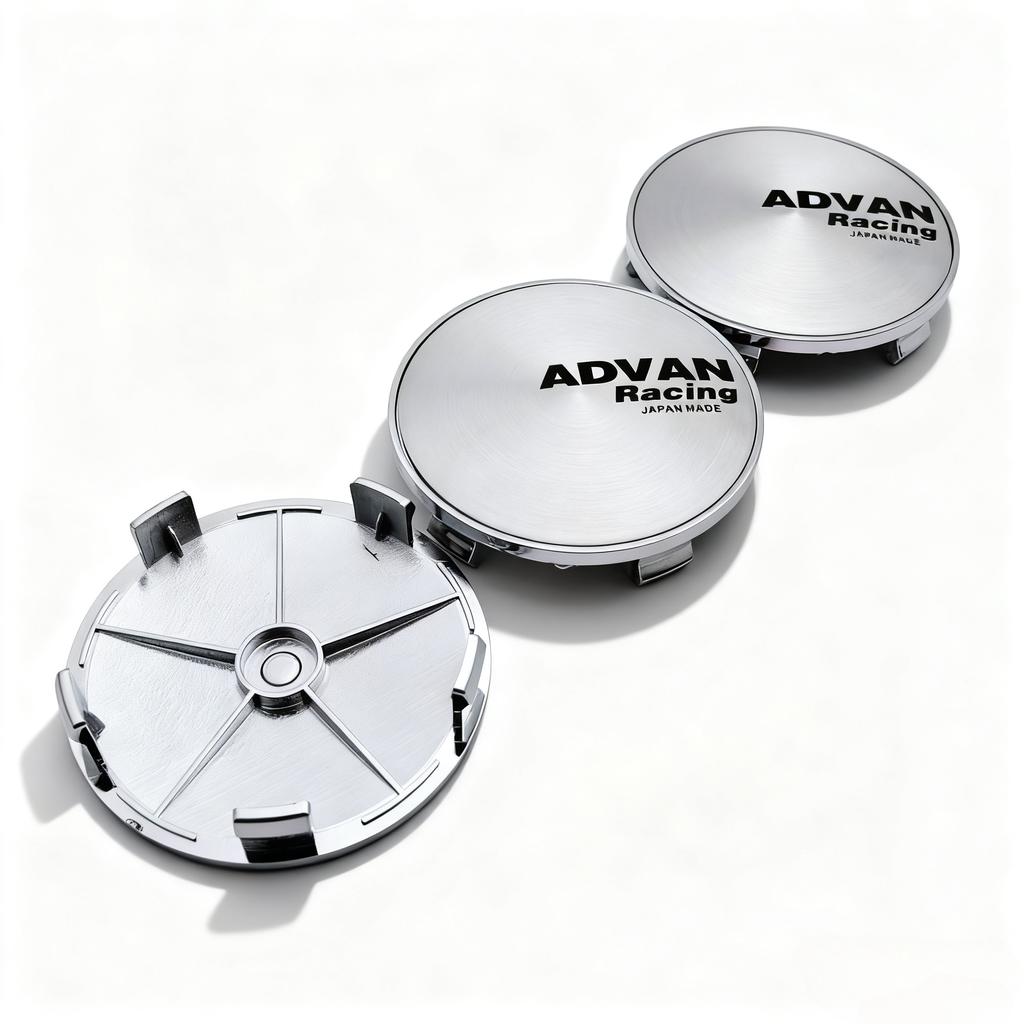 4pcs JDM Advan Logo Emblem Car Wheel Center Caps 68MM 63MM Wheels Hub Cap ADVAN Racing Badge Rim Hubcaps Cover Car Accessories