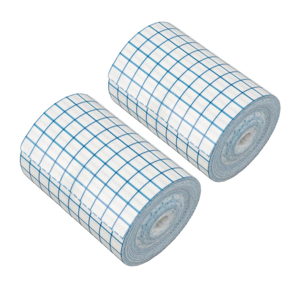 2pcs Non Woven Dressing Tape Mesh Breathable Dressing Retention Tape Protective Stretch Bandage