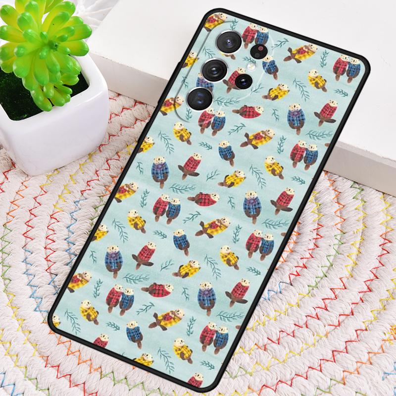 

Animal otter Phone Case for Samsung Galaxy note 10 pro S26 Ultra S23 S24 FE S25 S21 S22 PLUS shockproof Cove Galaxy S26