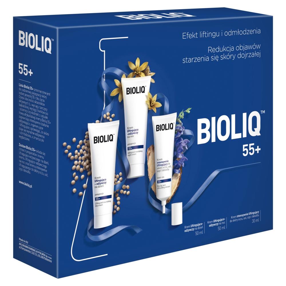 Bioliq 55+ Skincare Set: Lifting, Day & Night Creams