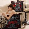 S-Slayer Rock Band Pillow Cover For Bedroom Room And Living Room Sofa Decorative Cushion Cover