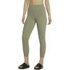 Nike One Breathable Quick-Dry High-Waisted Nine-Point Tight Sports Leggings Women Leggings Light-Army-Green FN3233320