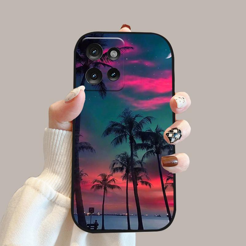 Fashion Painted Coque Case For Moto Edge 50 Soft Silicone TPU Phone Cover For Motorola S50 Edge50 Neo 5G Shockproof Protector
