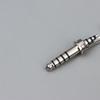 HIFI 4.4MM 5Pole Balanced Audio Plug Copper Rhodium Plated with Clip for Custom Studio Headphones