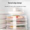 Multifunctional Food-Safe Lid for Microwave & Fridge: Oil-Proof, Fresh-Keeping, and Steaming Cover