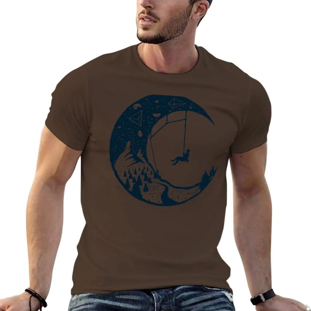 Neues Ciel du grimpeur Escalade T-Shirt Vintage T-Shirt Grafik T-Shirt Übergröße Oberteile Sweatshirts Herren T-Shirt