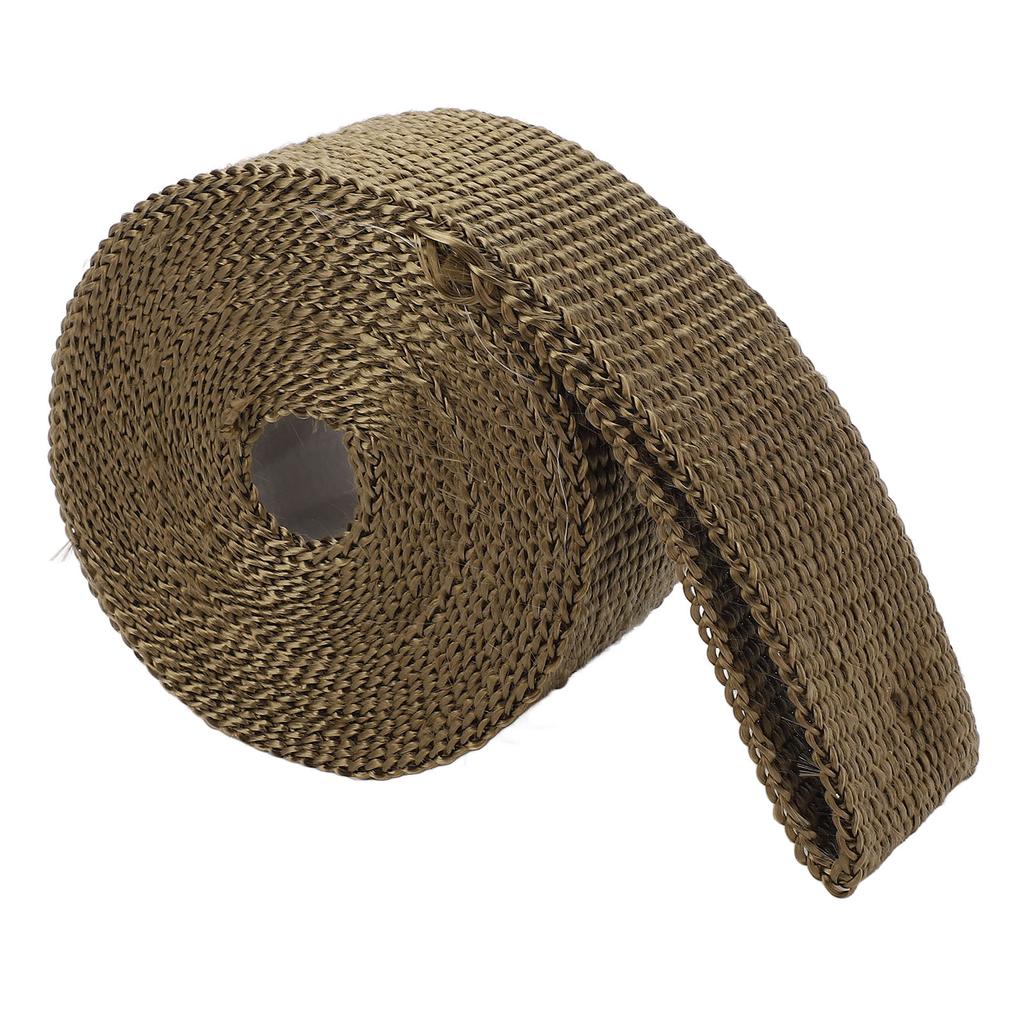 Zeltofen Feuerfestes Band 5m Lang Isolierung Feuerfest Rohrumwicklung Verbrühschutz Ofenrohrschutz