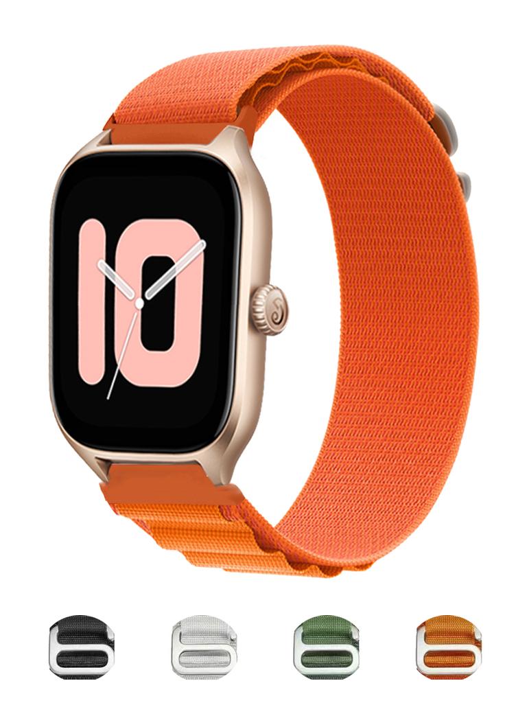 Alpine loop Strap For Amazfit GTS/4/3/2/2e/GTS2 Mini/GTR 4/3 pro/GTR2/2e/stratos 2/3 20mm 22mm Watch Bracelet Amazfit bip band