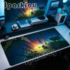 Anime Gamer Outer Wilds Mousepad Laptop Universe Space Solar System Xl Mouse Pad Hd Desk Mat Pc Gaming Accessories Keyboard Pads