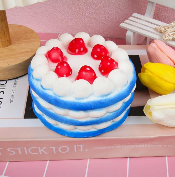 Jumbo Kawaii Squishy Toys Slow Rising Squeeze PU Popcorn Animals Anti Stress Relief Squishies Toy For Children Kids Xmas Gift