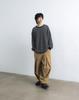 ANGLAN Long Tuck Wing Balloon Pants - Beige