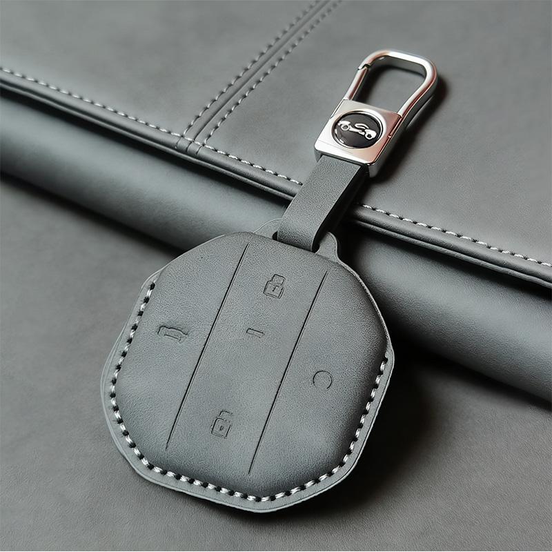 Car Key Case Cover Fob For Jetour Freedom Shanhai T1 T2 Keychain Durable Luxury Anti-Scratch Leather Accessories