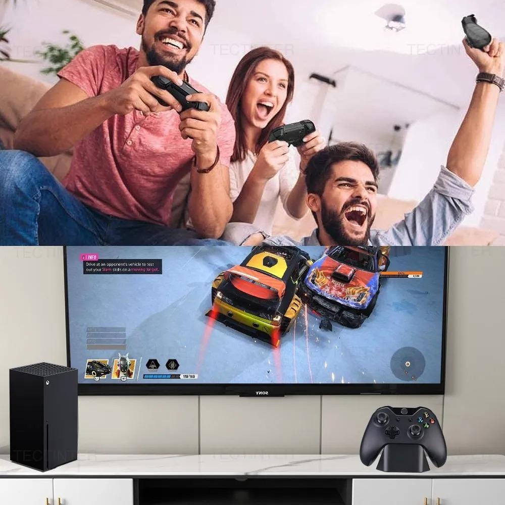 Suporte de Exibição para Controle Suporte de Mesa Compatível com Gamepad Xbox Series S X / Xbox One S X Suporte de Mesa Acessórios para Jogos