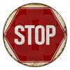Vintage Retro Traffic Signs Collection HD Print Metal Tin Sign  Featuring  Unique Circular Warning  Prohibition Plates (No C