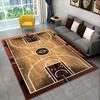 Printed Basketball Court Mat Sports Scene Mat Basketball Court Decoration Mat Indoor and Outdoor Carpet Home Decoration
