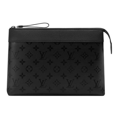 Pochette de Voiaj Moale Monogramă Neagră Pânză Midnight Pungi Bărbați M26741
