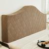 Jacquard Velvet Elastic Bedhead Cover All-inclusive Bedroom Home Bedside Backrest Protection Headboard Dust Cover