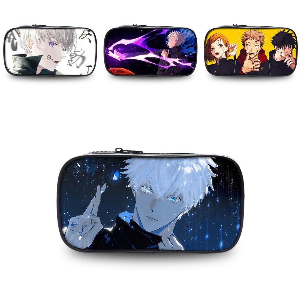 Jujutsu Kaisen Pojemny piórnik Oxford Stylowy piórnik z nadrukiem anime Torba na artykuły papiernicze
