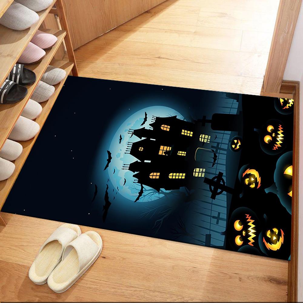 Halloween 90 Floor Rug Office Rug Perfect for Bedrooms Living Rooms Outdoor Entryway Antislip Carpet Decorate Offices Wedding Party Gift