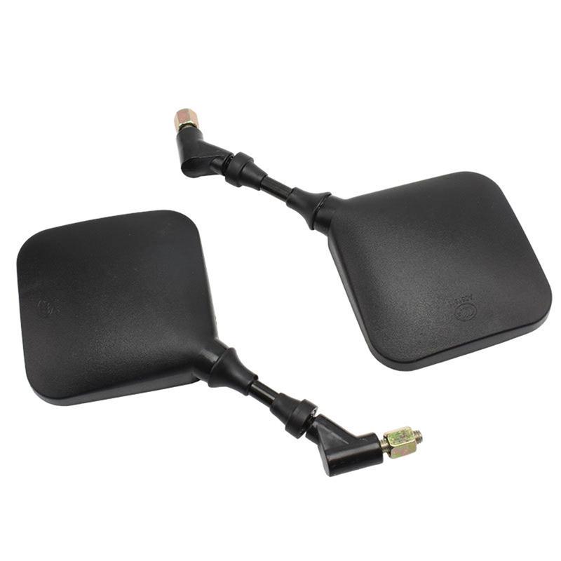 Motorcycle Rearview Mirrors 2Pcs 8mm 10mm For Suzuki DR 650 350 200 250 DRZ400 Dirt Pit Bike Supermoto Moped Scooter Accessories