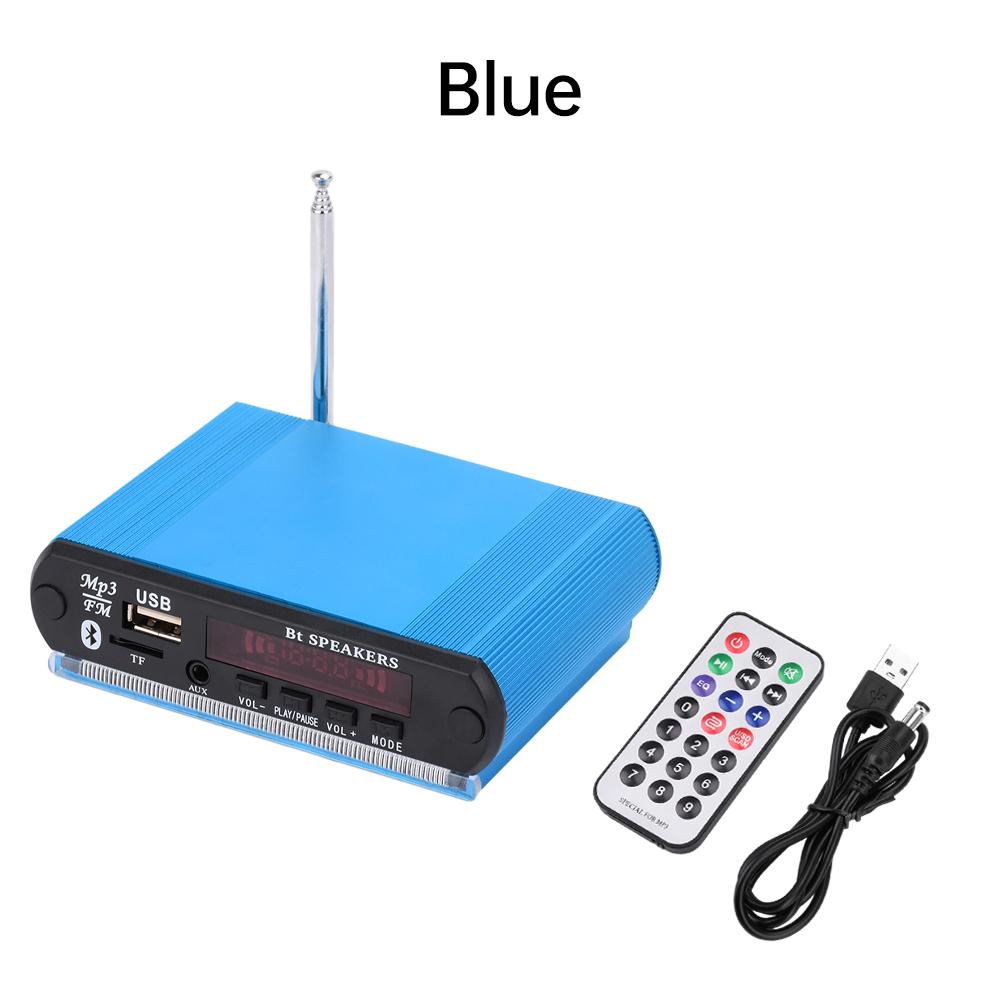 

DC12V MP3 Decoder Board MP3 Player Wireless Bluetooth Car Audio Decoder with Recording Function Support USB/SD/FM/MMC/MMA синий