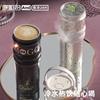 Ceramic double drink coffee cup large capacity portable straw thermos cup light luxury high sense gift box gift cup
