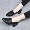 Fashion Fashion Single Shoes for Women In Autumn New Style Embroidered Shallow Pumps Ethnic Style Retro Women's Shoes 2025
