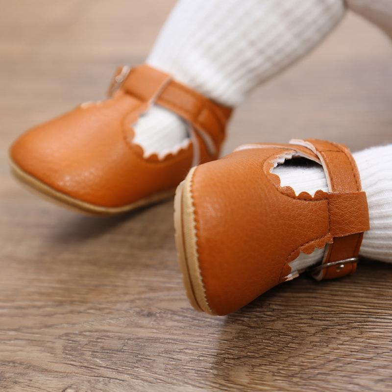 Babymädchen Schuhe mit weicher Gummisohle Kinderschuhe