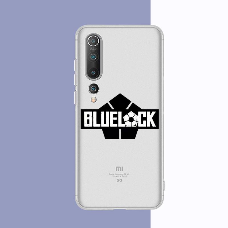 Blue Lock Anime Phone Case for Redmi 10 5plus 7A Note 5 8 9 A K20 K40  8T 10 Pro Clear Case