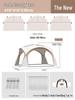 Dome Canopy Tent: Large Multi-Person Sunshade, UV and Weather-Resistant, Ideal for Outdoor Camping