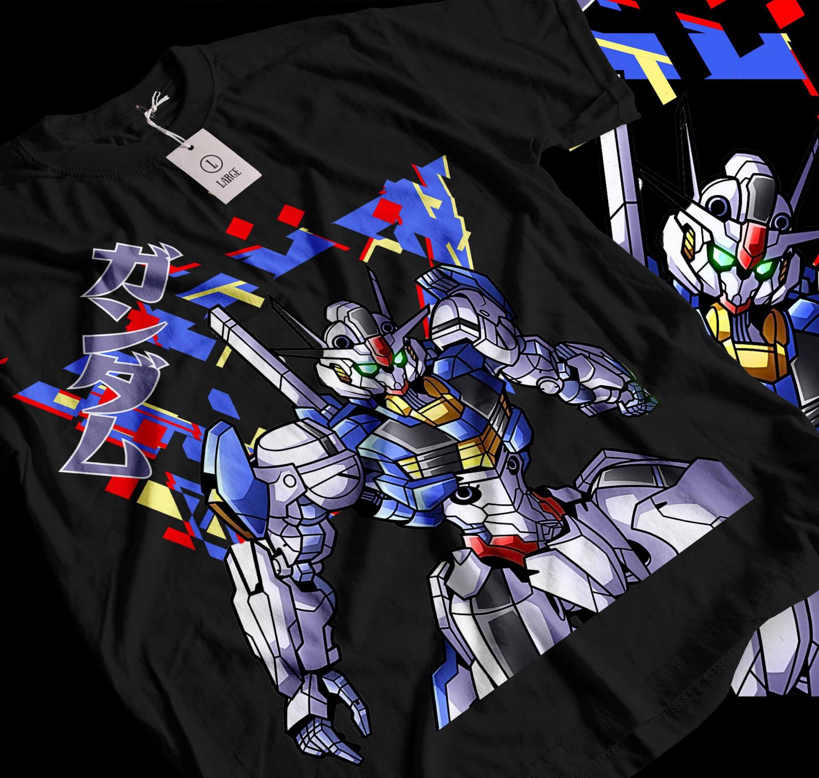 

Gundam Wing TShirt Japanese Anime Tshirt Manga Shirt Graphic Art Gift Shirt 084 S