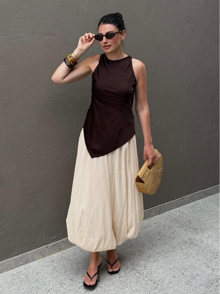 European & American Style High-End Casual Women's Balloon Pants