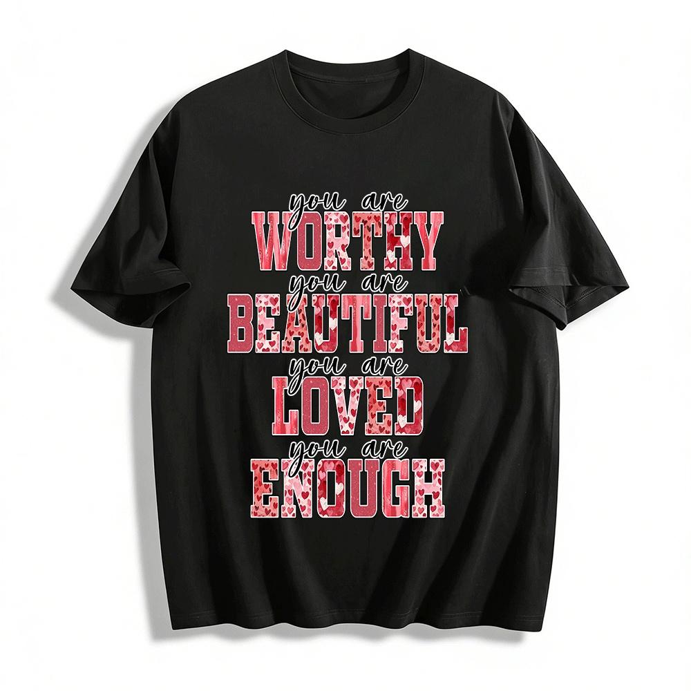 Vintage Sweet Pink Bow Heart-Breaker Graphic Casual Top Pure cotton T-shirt XXS
