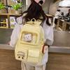 Schoolbag Cute College Style Ins Large Capacity High School Student School Bag Female Commuter Versatile Backpack College Student Backpack Travel 1