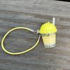 1 Piece 1:12 Dollhouse Mini Pearl Milk Tea Cup Model Pendant Diy Keychain Learning Scene Accessories Miniature Decoration